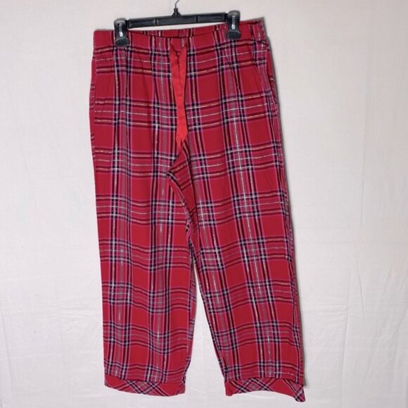 Victoria’s Secret Red Plaid Pajamas Set L - Picture 4 of 14
